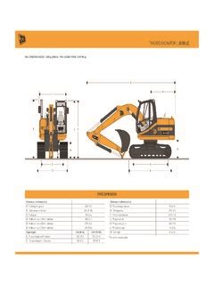 jcb js130 spec sheet